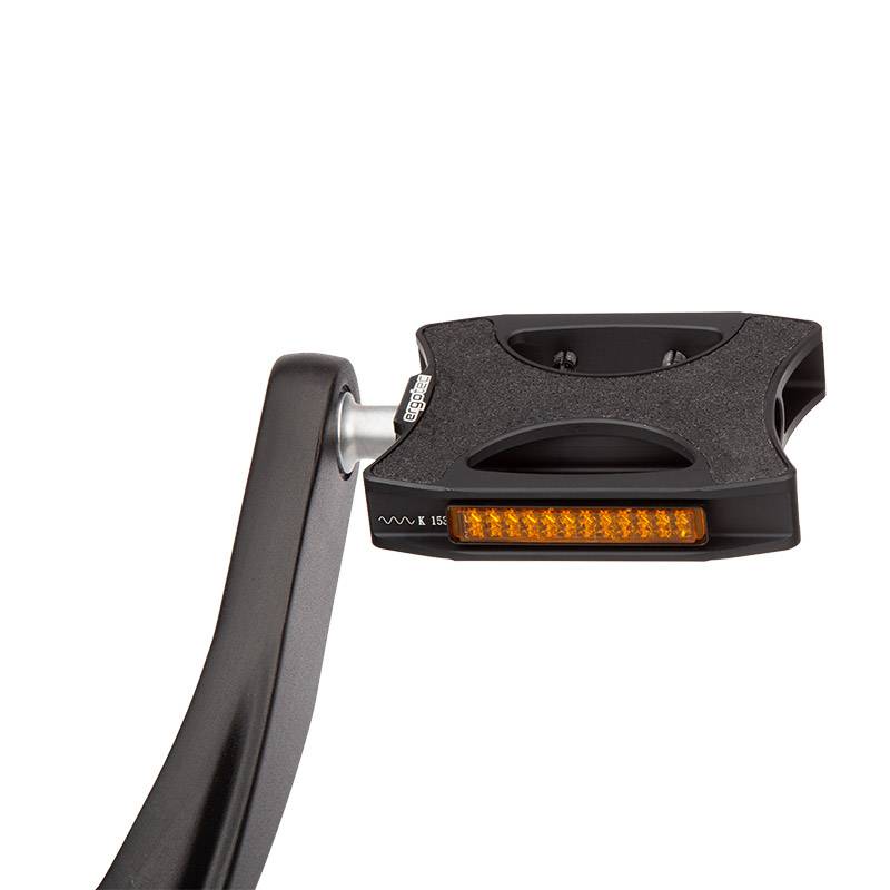 Pedal Ergotec Urban Alu, Schwarz