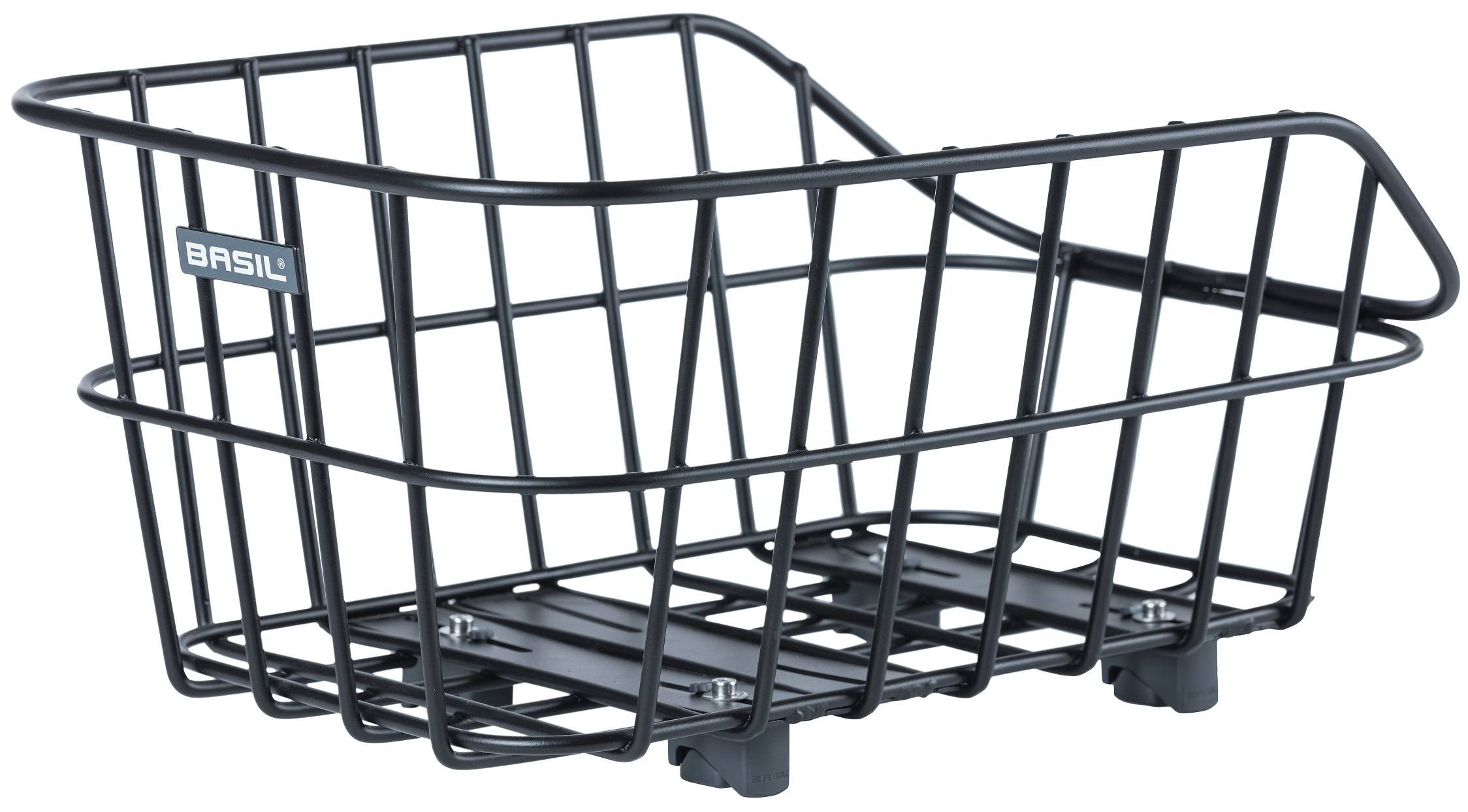 Basilikum Cento Alu Wsl - hinterer Korb - 22 Liter - Matt Black