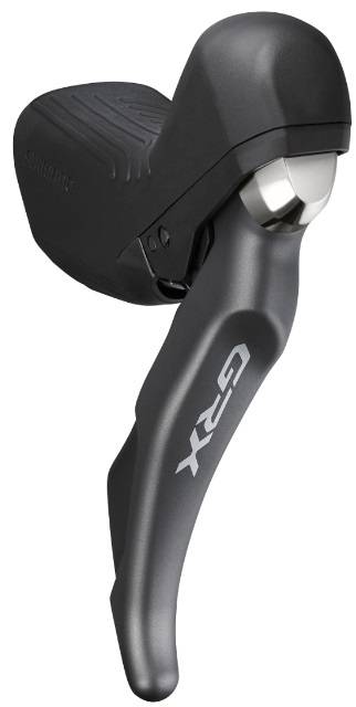Verleller (rechts) mit Bremshebel 11 Geschwindigkeit Shimano Grx ST-RX810 für Scheibenbremse