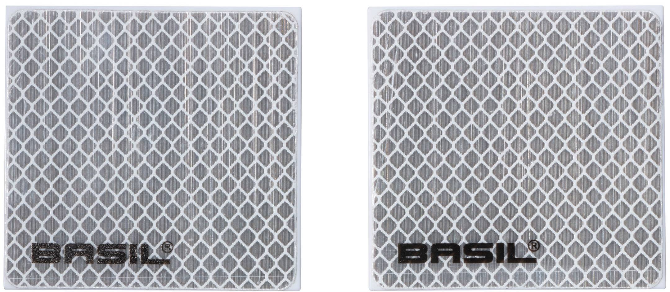 Basil Crate Clicker – stark reflektierend – 2 Stück – Silber