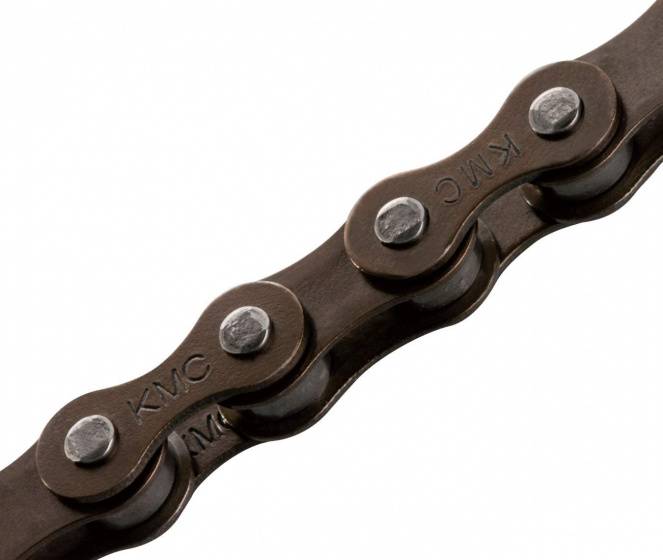 KMC Z1X EPT 1/2x1/8 Kette – Braun – Singlespeed – 112 Glieder