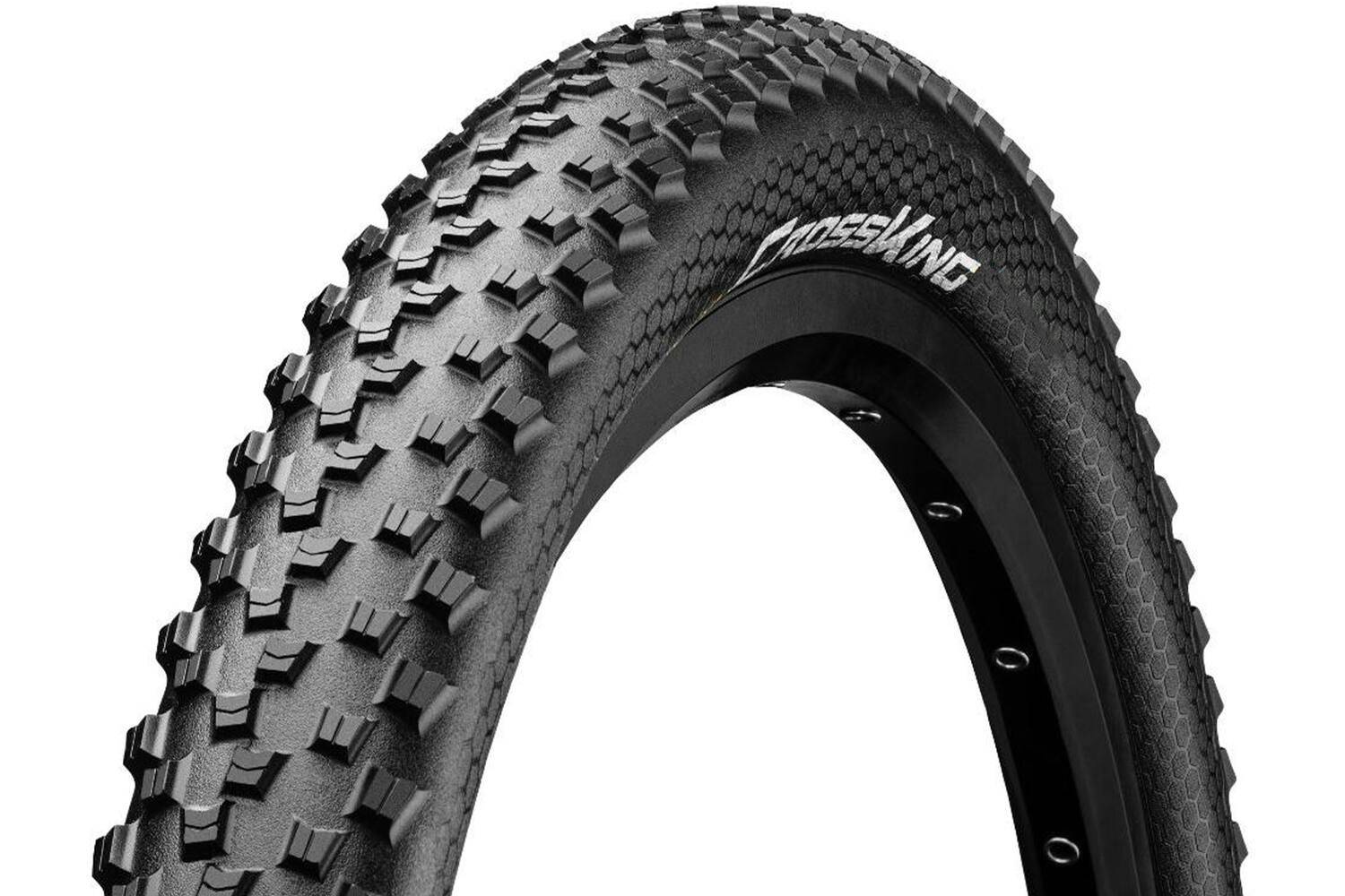 Continental Cross King MTB-Reifen – Draht, Schwarz, 26 x 2,20, 55–559