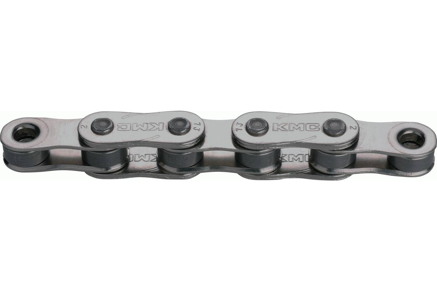 KMC Wide EPT Fahrradschloss – Z1eHX, 112s, 9,2 mm, Silber