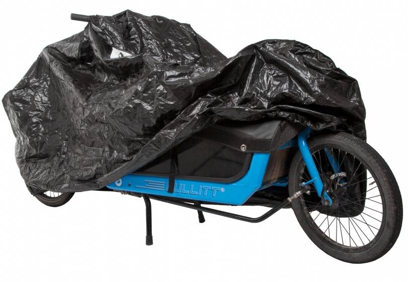 M-Wave Fahrradschutzabdeckung Cargo 280 x 135 cm schwarz