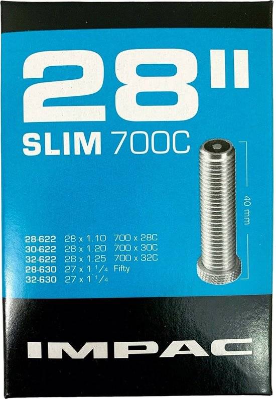 Impac (Schwalbe) Innenrohr AV16 28 Zoll (28 32-622 630) 40 mm