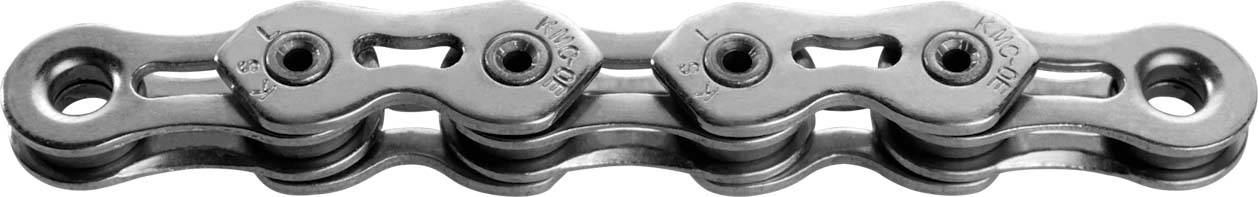KMC-Ketting 1 2-3 32 100 k1sl schmaler Silber