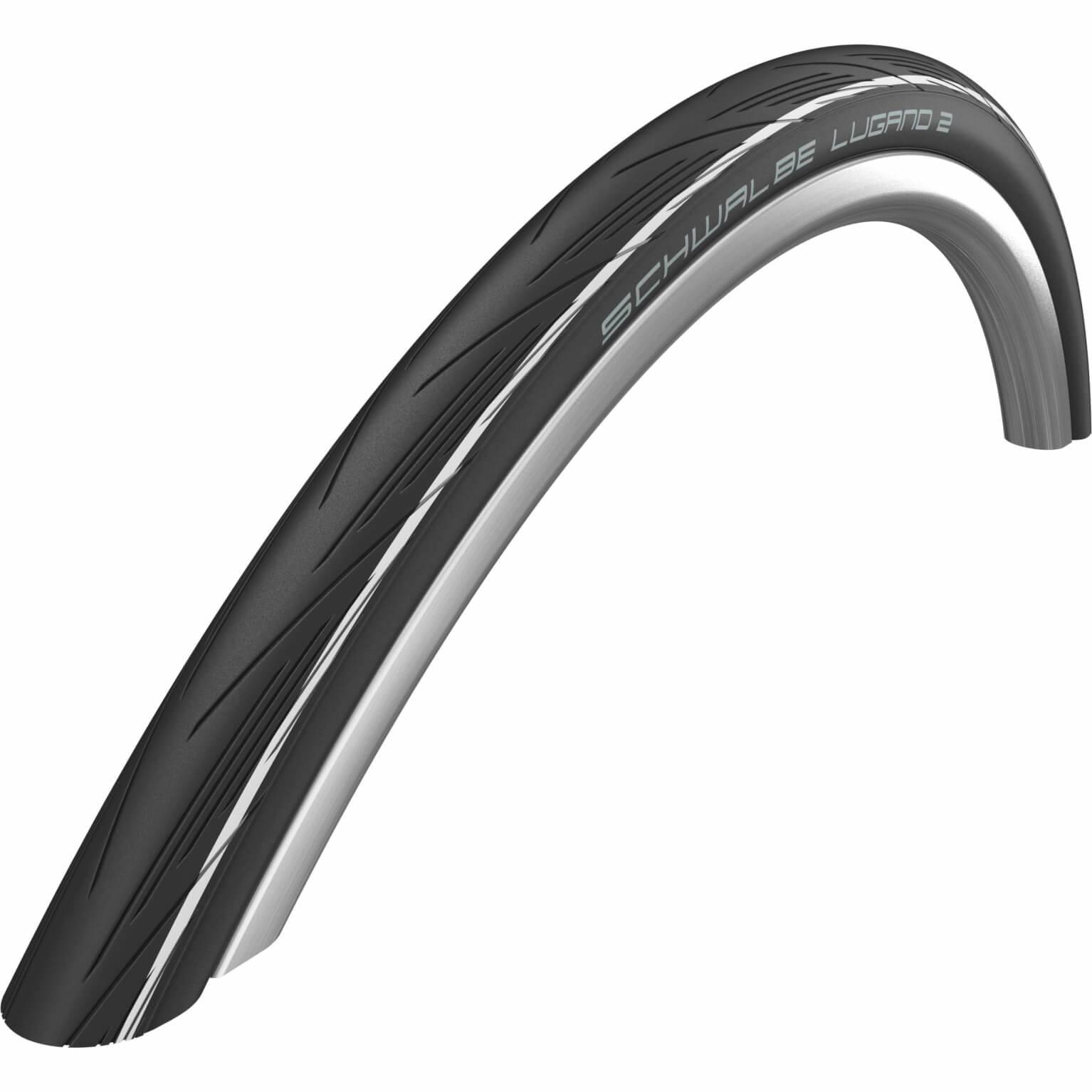 Außenreifen Lugano II Gewinde 28 x 1,00 (25-622) schwarz/weiß