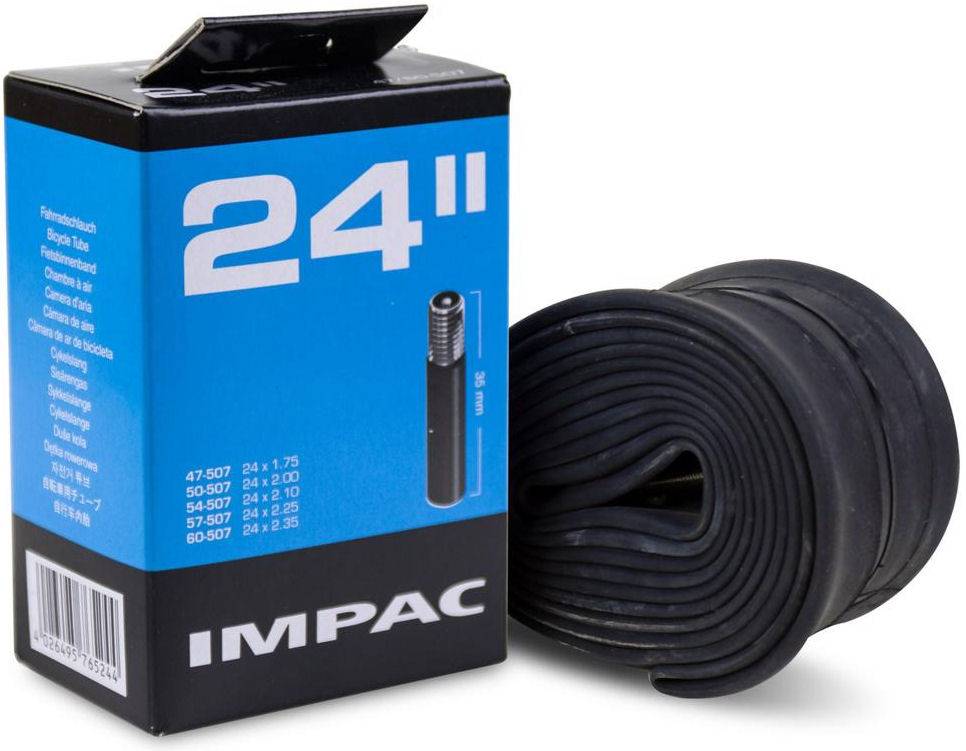 Impac Innenrohr (von Schwalbe) AV24 24x1.5 2.35 Etro 40 60-507, Ventil: Auto Schrader 35 mm