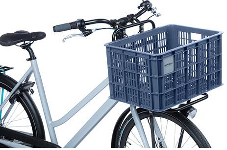 Basilikum fietslat l - groß - 40 Liter - blau