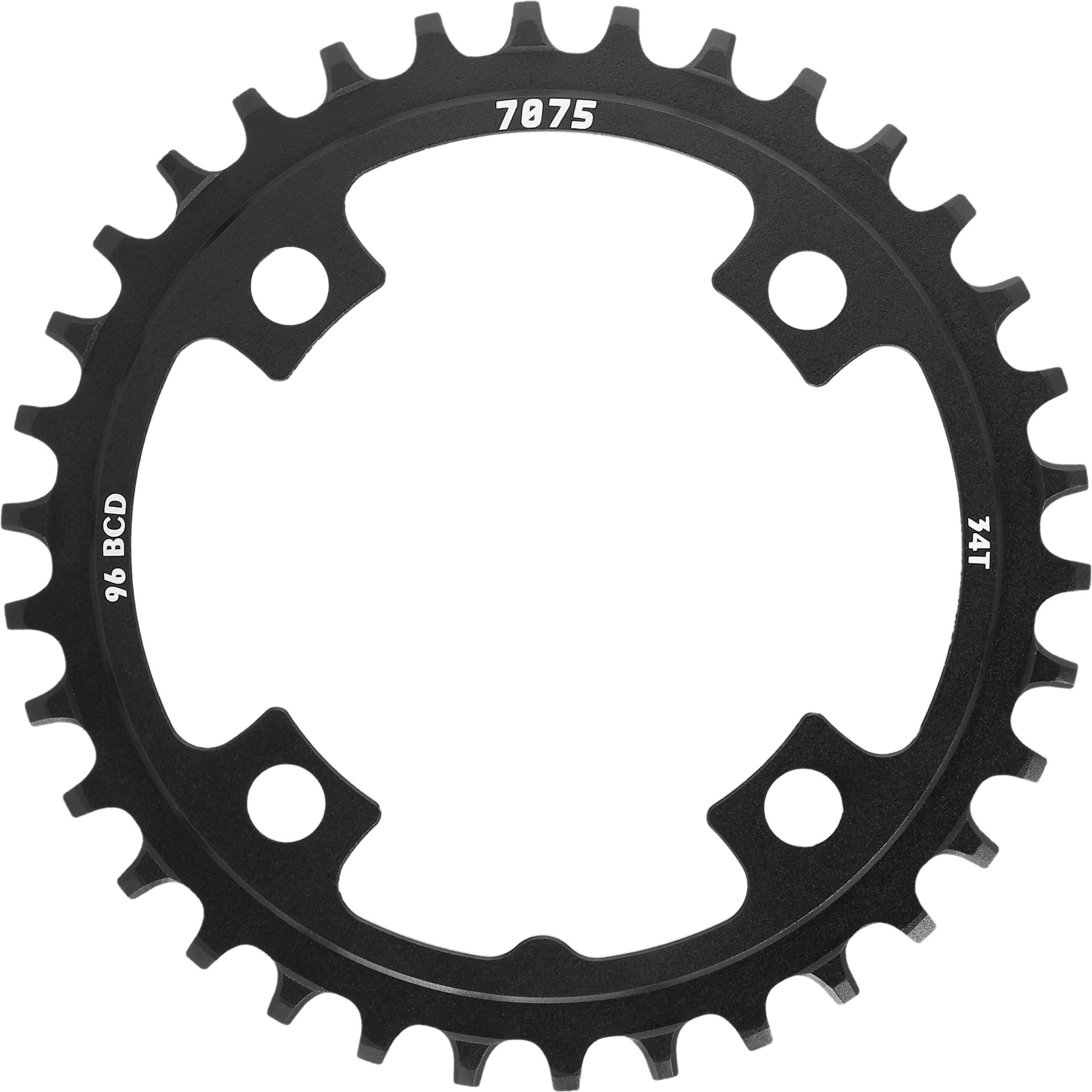 Sunrice Chaining Leaf 34T Legierung, BCD 96