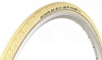 Schwalbe Delta Cruiser Plus Creme 28x1,40 37-622 Reflexion