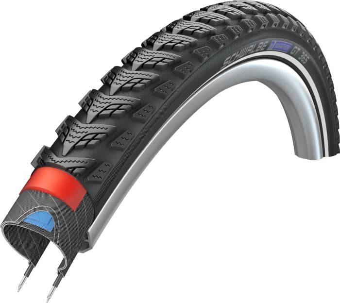 Schwalbe Marathon 365 Greenguard 28 x 1,40 37-622mm - Schwarz mit Reflexion