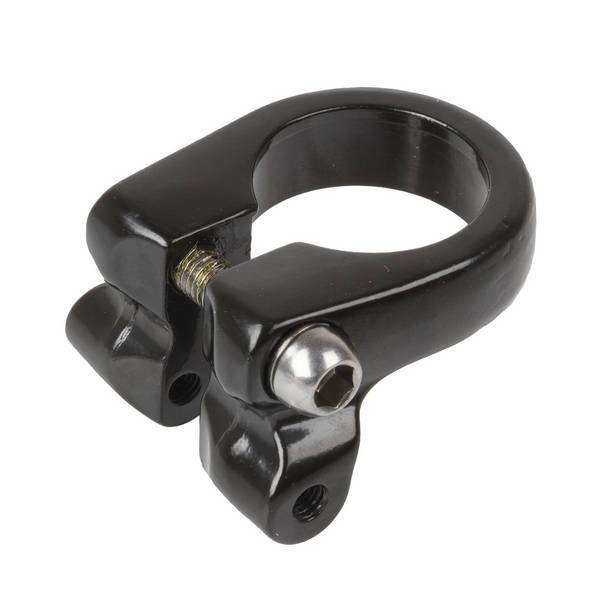 M-Wave-Sattelstiftklemme M6 Inen 31,8 mm schwarz mit zusätzlichem Montagepunkt