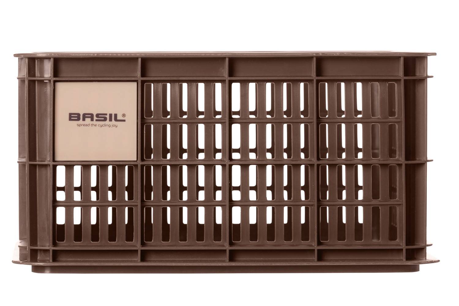 Basilikum fietslat S - klein - 17,5 Liter - braun