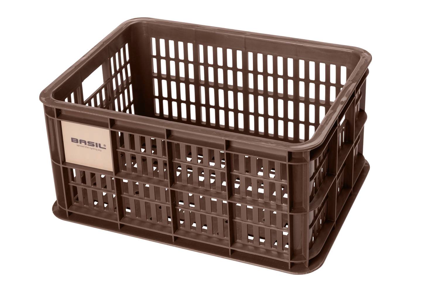 Basilikum fietslat S - klein - 17,5 Liter - braun