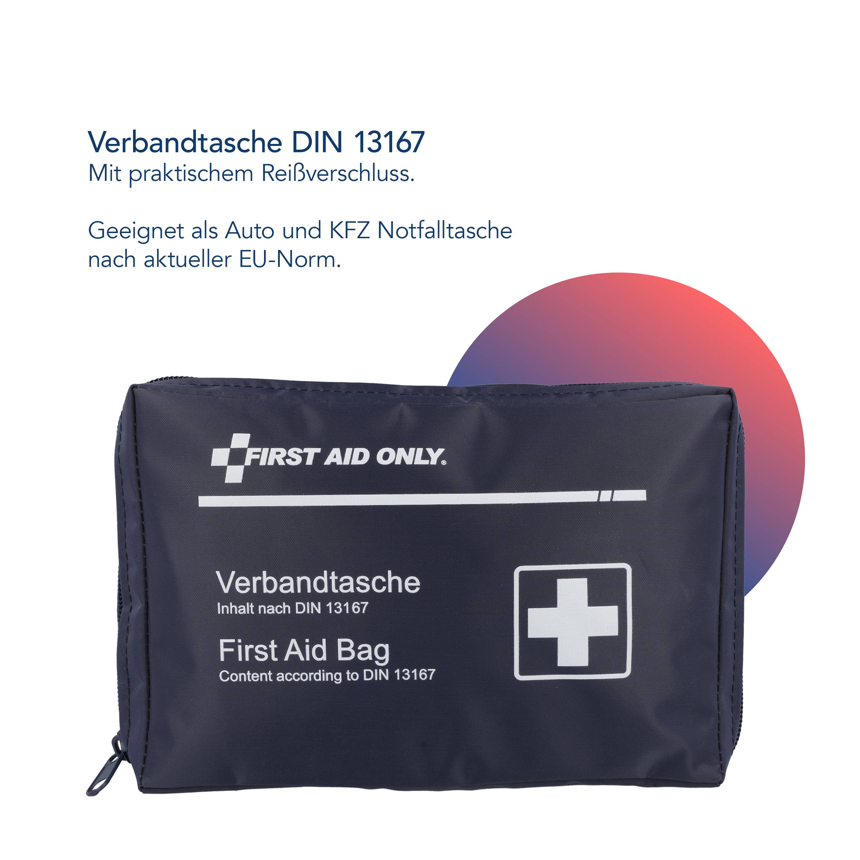 First Aid Only Verbandtasche DIN 13167 für Motorrad