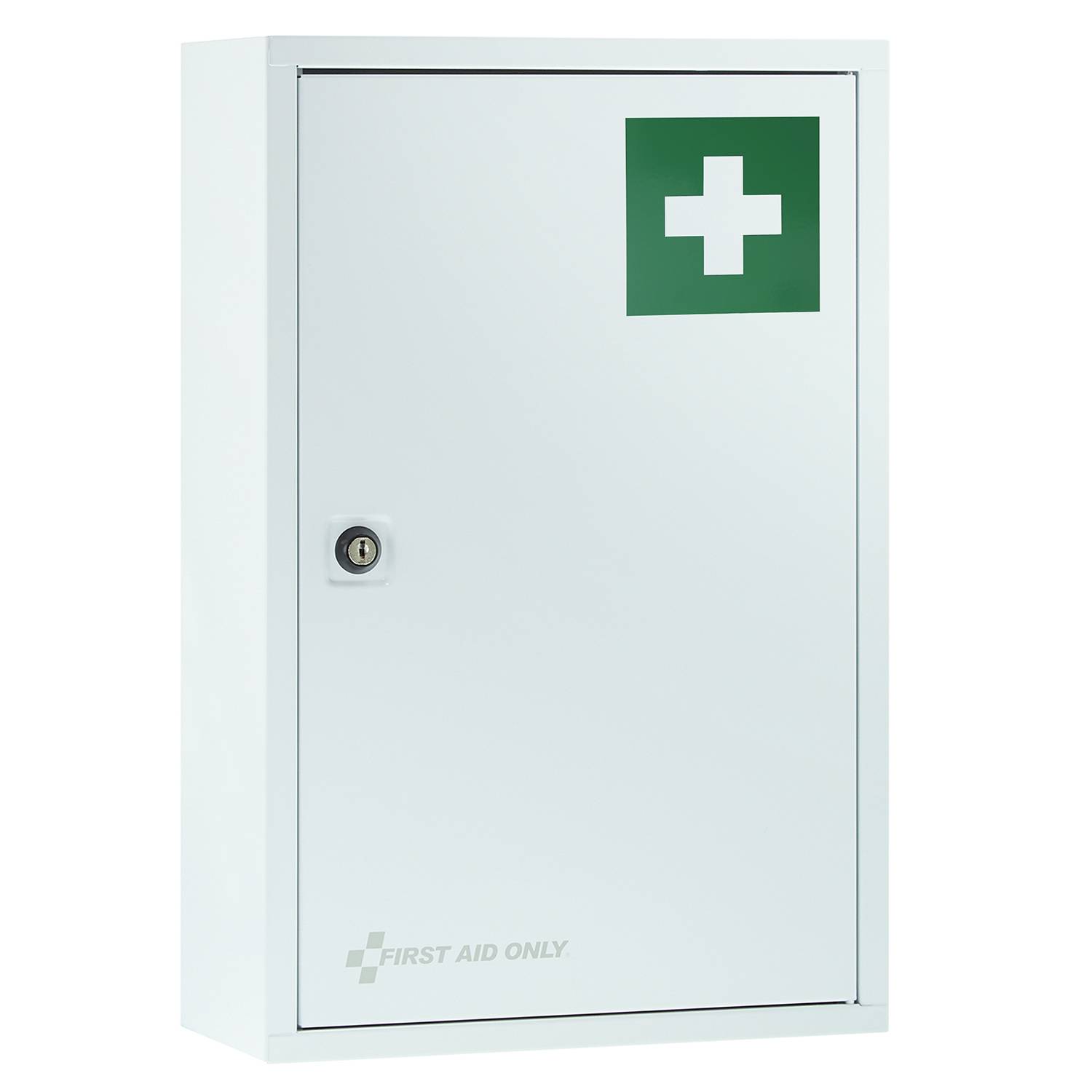FIRST AID ONLY Erste-Hilfe-Schrank 30x14x46 cm Weiß
