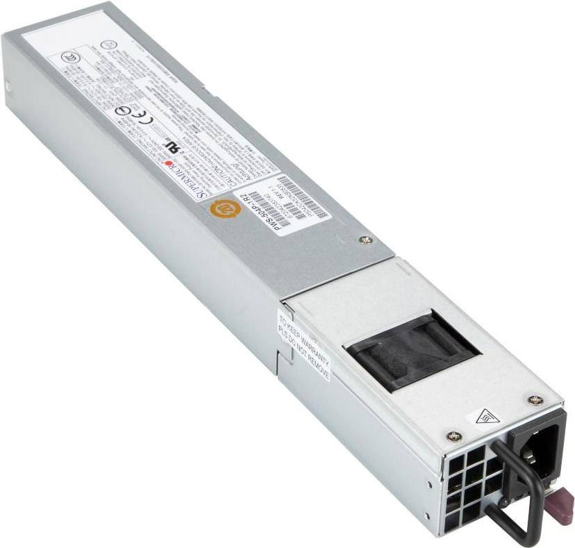 Supermicro PWS-504P-1R2 Netzteil 600 W 1U Edelstahl (PWS-504P-1R2)