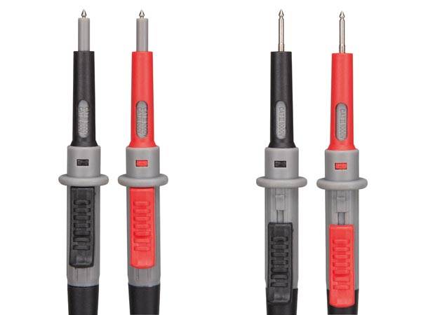 Satz mit pvc-messleitungen, cat iv 10a 2mm/4mm länge 100 cm