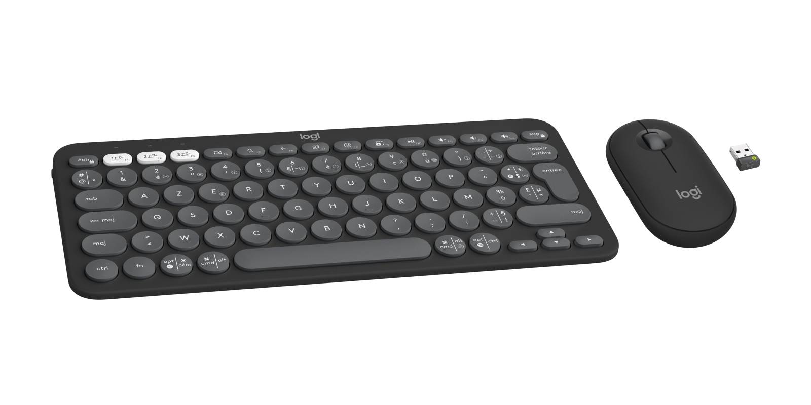 Logitech Pebble 2 Combo - Tastatur-und-Maus-Set