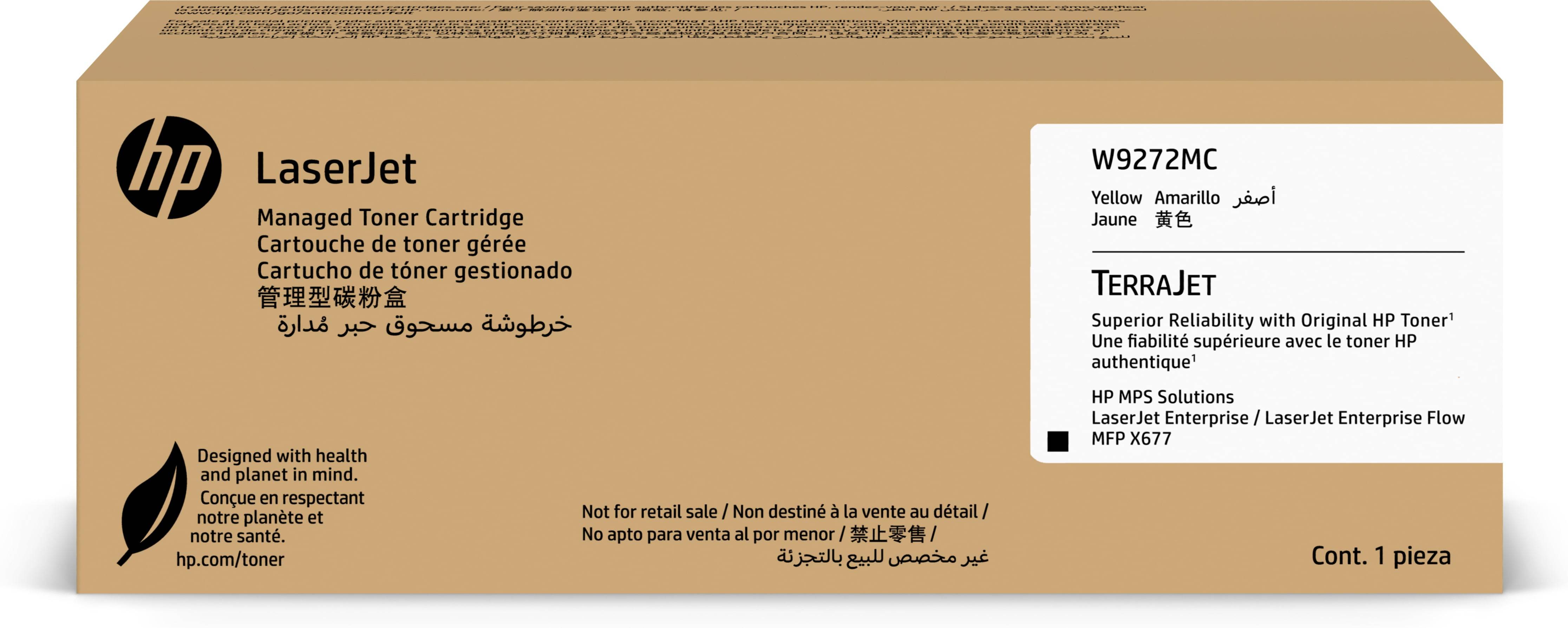 HP W9272MC Yellow Managed Original Toner - Original - Tonereinheit