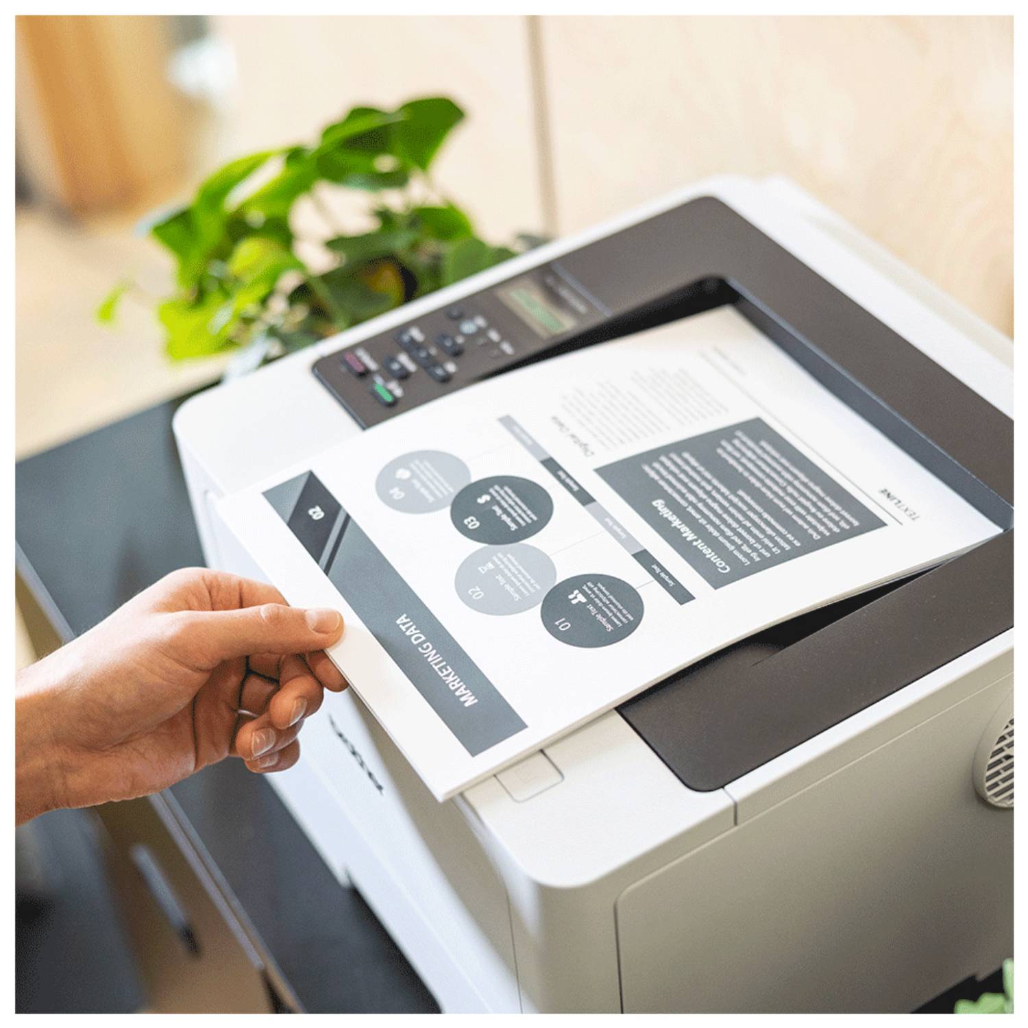 Brother HL-L5210DW - Drucker - s/w - Duplex - Laser