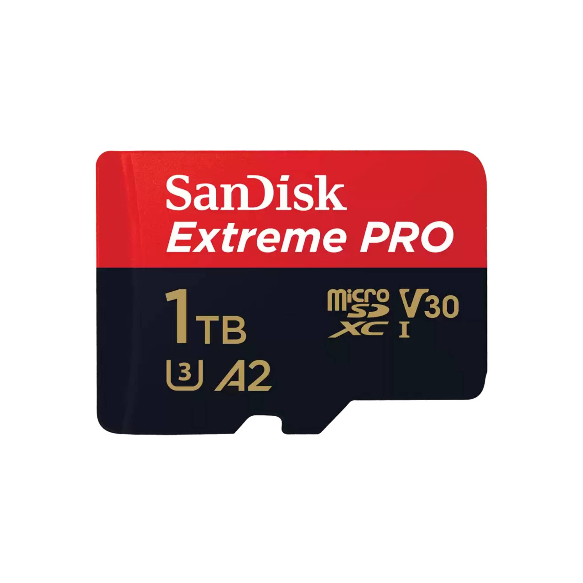 SanDisk Extreme PRO microSDXC-Karte 1TB Class 10, UHS-I, v30 Video Speed Class stoßsicher, Wasserdicht