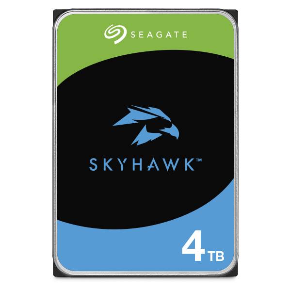 Seagate SkyHawk™ 4TB Interne Festplatte 8.9cm (3.5 Zoll) SATA III ST4000VX016 Bulk