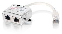 Equip - Netzwerk-Splitter - RJ-45 (M) zu RJ-45 (W)
