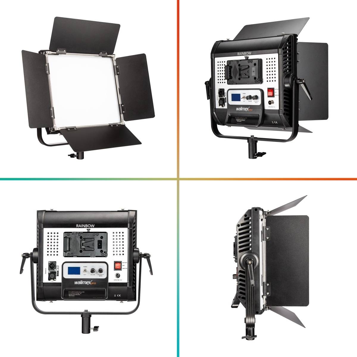 Walimex Rainbow, 50 W, LED, 50000 h, Kaltweiße, Warmweiß, 50 W, 3121 lm