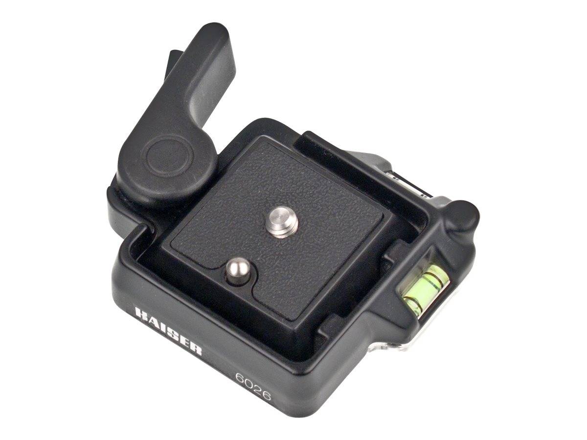 Kaiser Fototechnik 6026, Schwarz, Aluminium, 1/4", 78 mm, 59 mm, 18 mm