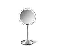 Kosmetikspiegel mit Sensor 12 cm Silber