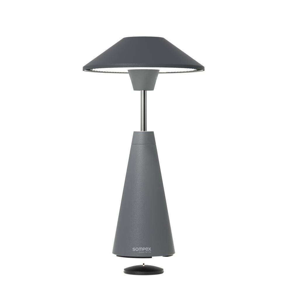 LED Akku Tischleuchte Move in Anthrazit 2,5W 245lm IP65