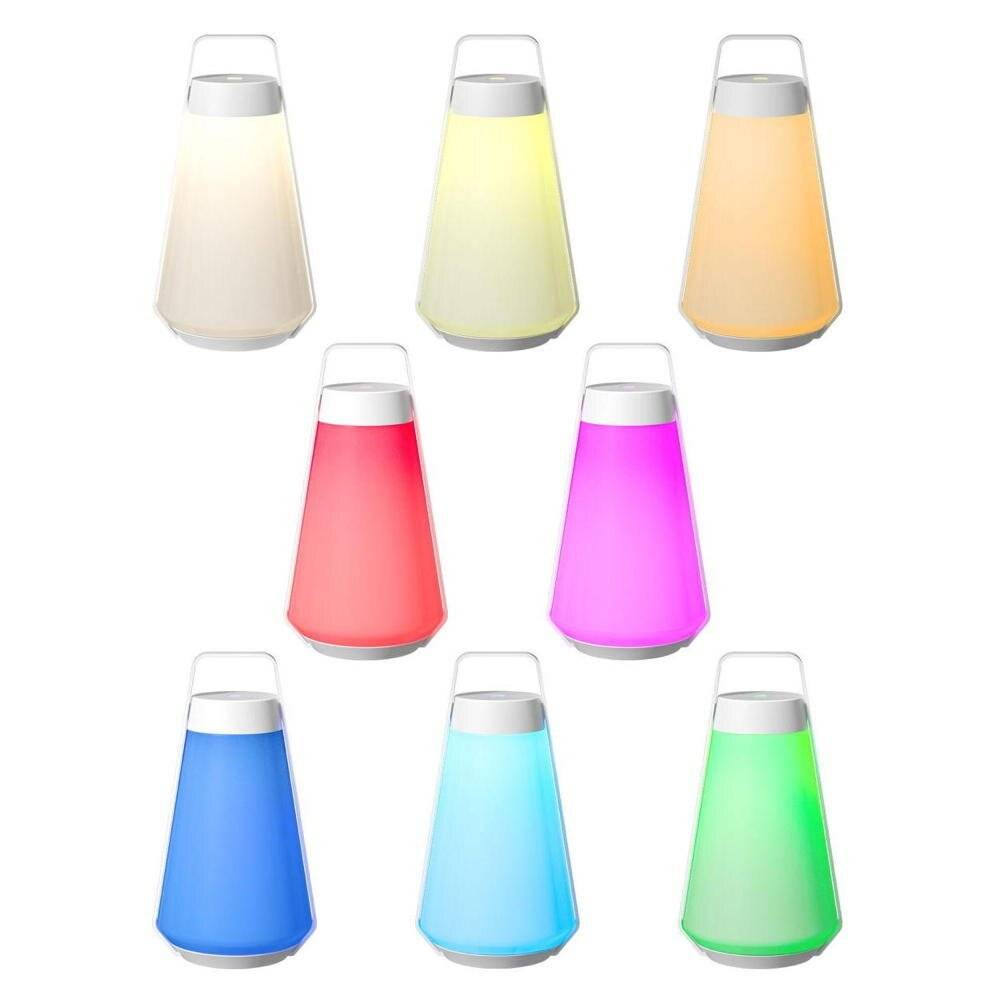 LED Akku Tischleuchte RGBW Air in Anthrazit 3,5W 340lm IP65