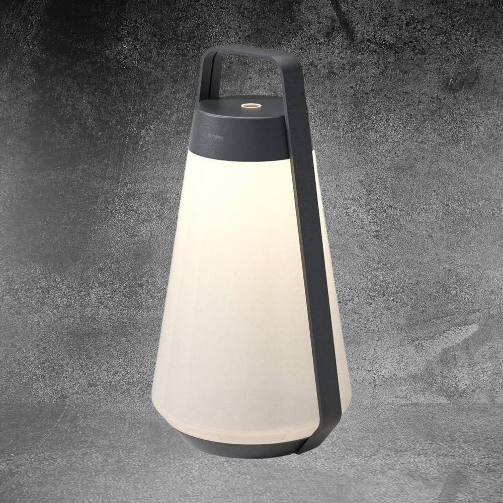 LED Akku Tischleuchte RGBW Air in Anthrazit 3,5W 340lm IP65