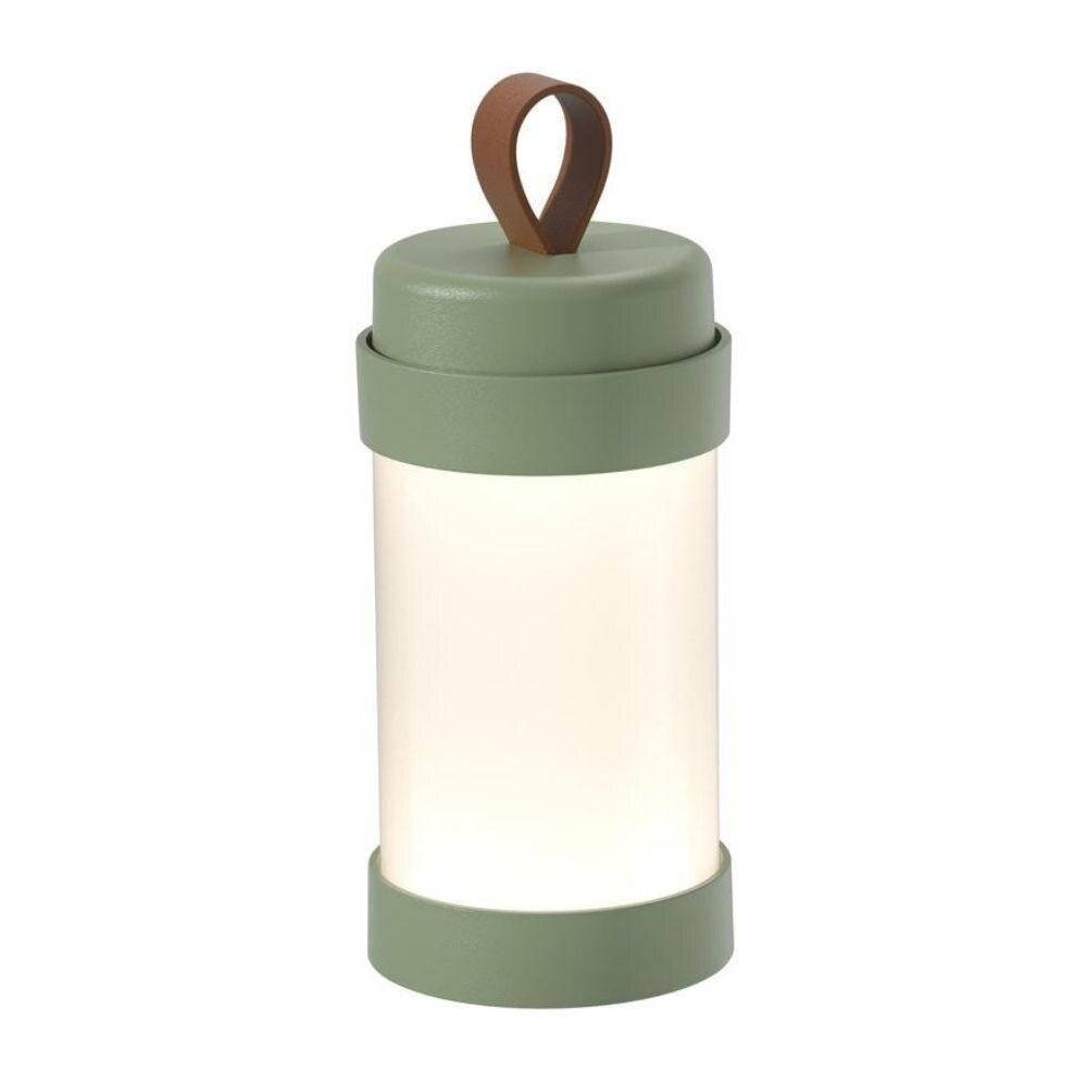 LED Akku Tischleuchte Alva in Oliv 1,1W 100lm IP65