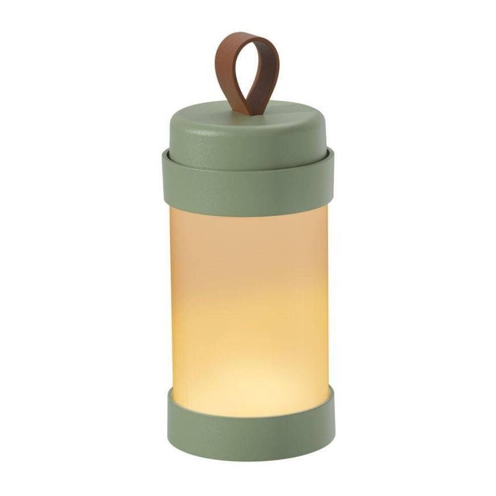 LED Akku Tischleuchte Alva in Oliv 1,1W 100lm IP65