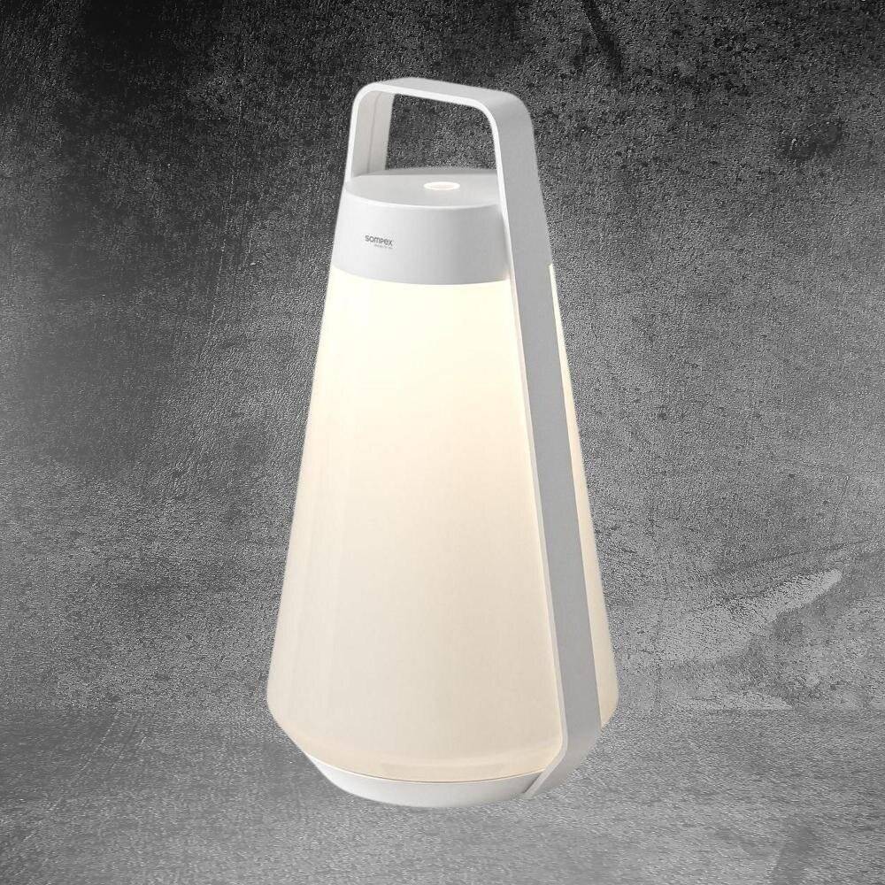 LED Akku Tischleuchte RGBW Air in Weiß 3,5W 340lm IP65