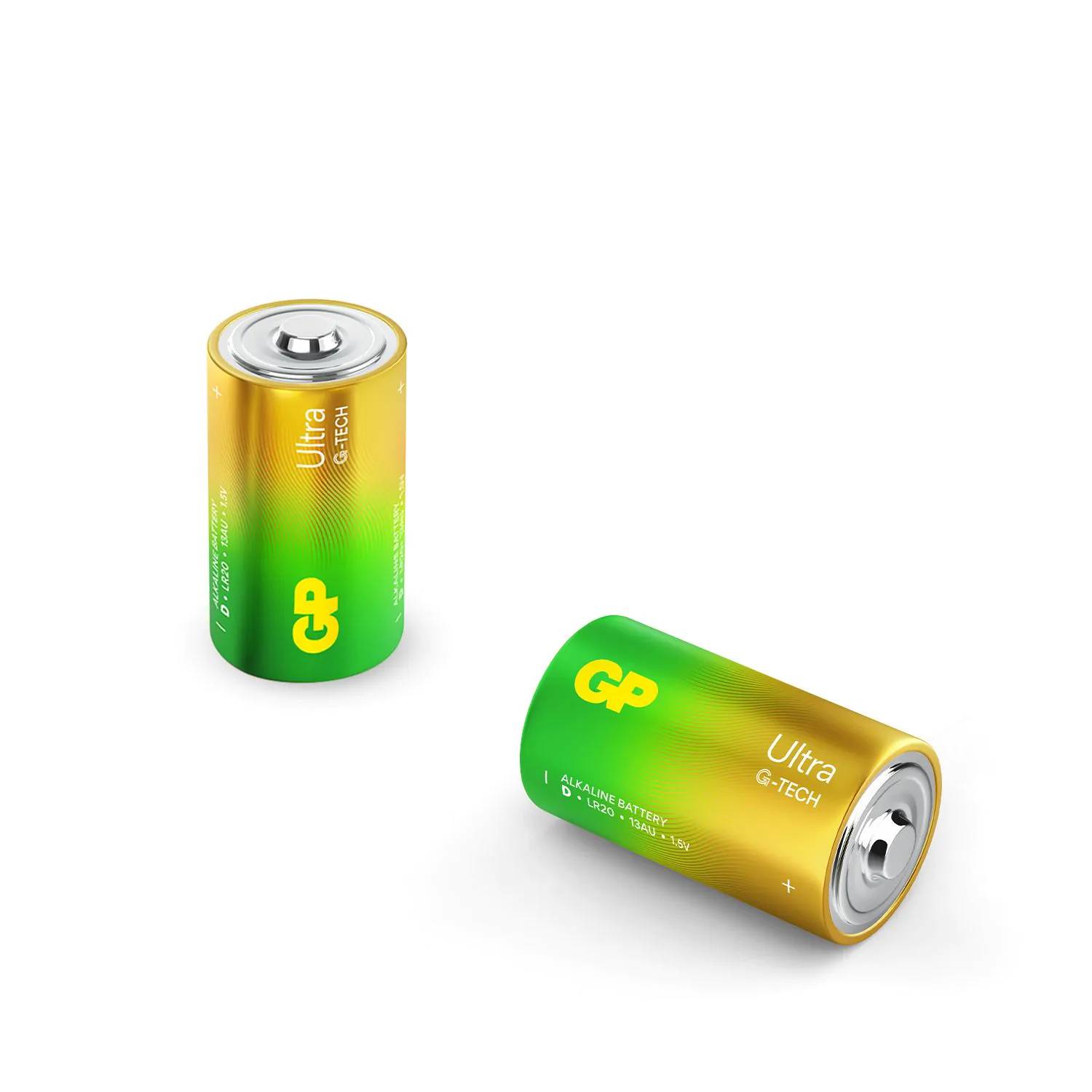 GP BATTERY - GP Ultra - Batterie 2 x D - Alkalisch