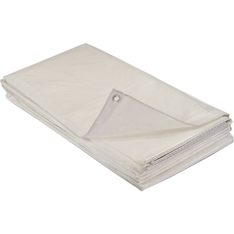 dm-Folien Abdeckplane, 8 x 12 m, weiß, 250 g