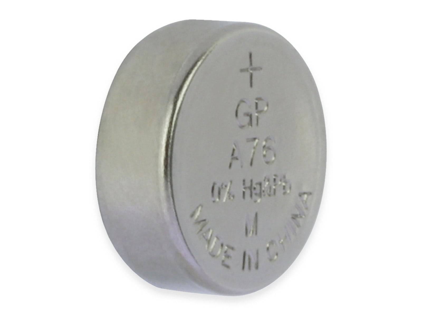 GP Knopfzelle LR 44 1.5 V 5 St. 110 mAh Alkali-Mangan GP76ASTD597C5