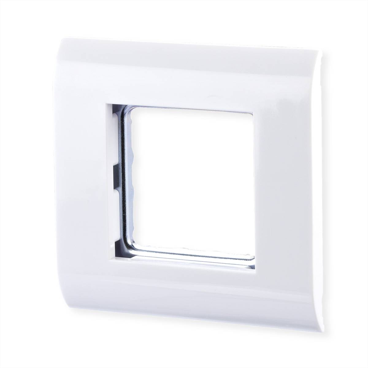 METZ CONNECT Rahmen 80x80 mm für 45x45 mm weiß