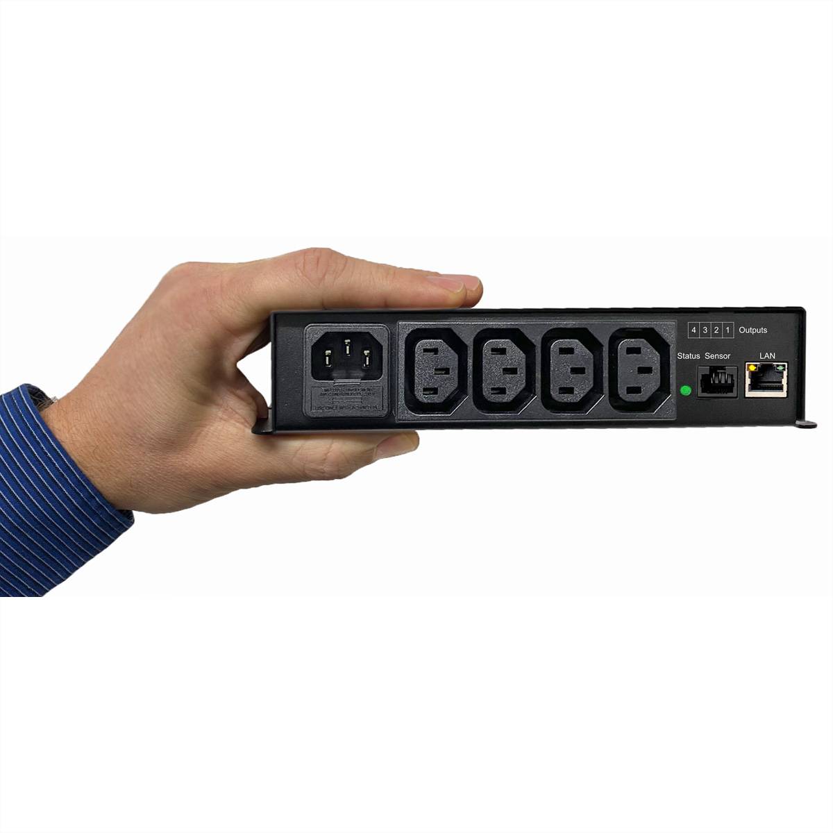 GUDE 1141-1 4-fachgeschaltete PDU mit Messung und Überwachung