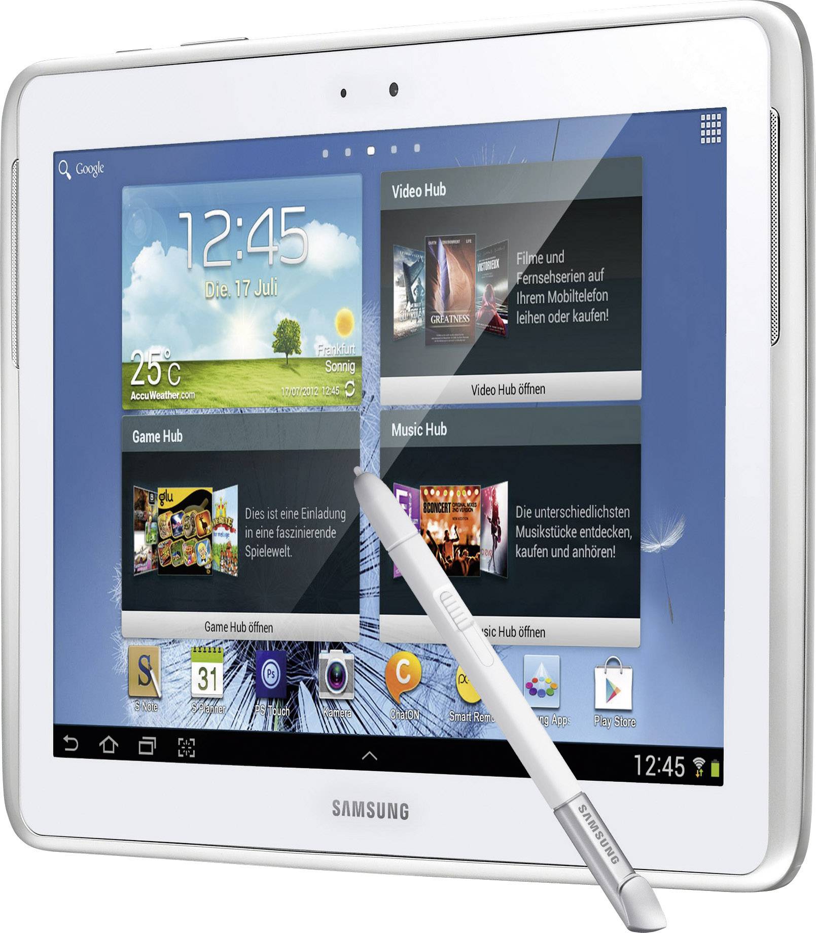 Samsung 16 GB Weiß 25.7 cm (10.1 Zoll) Android™ 4.0