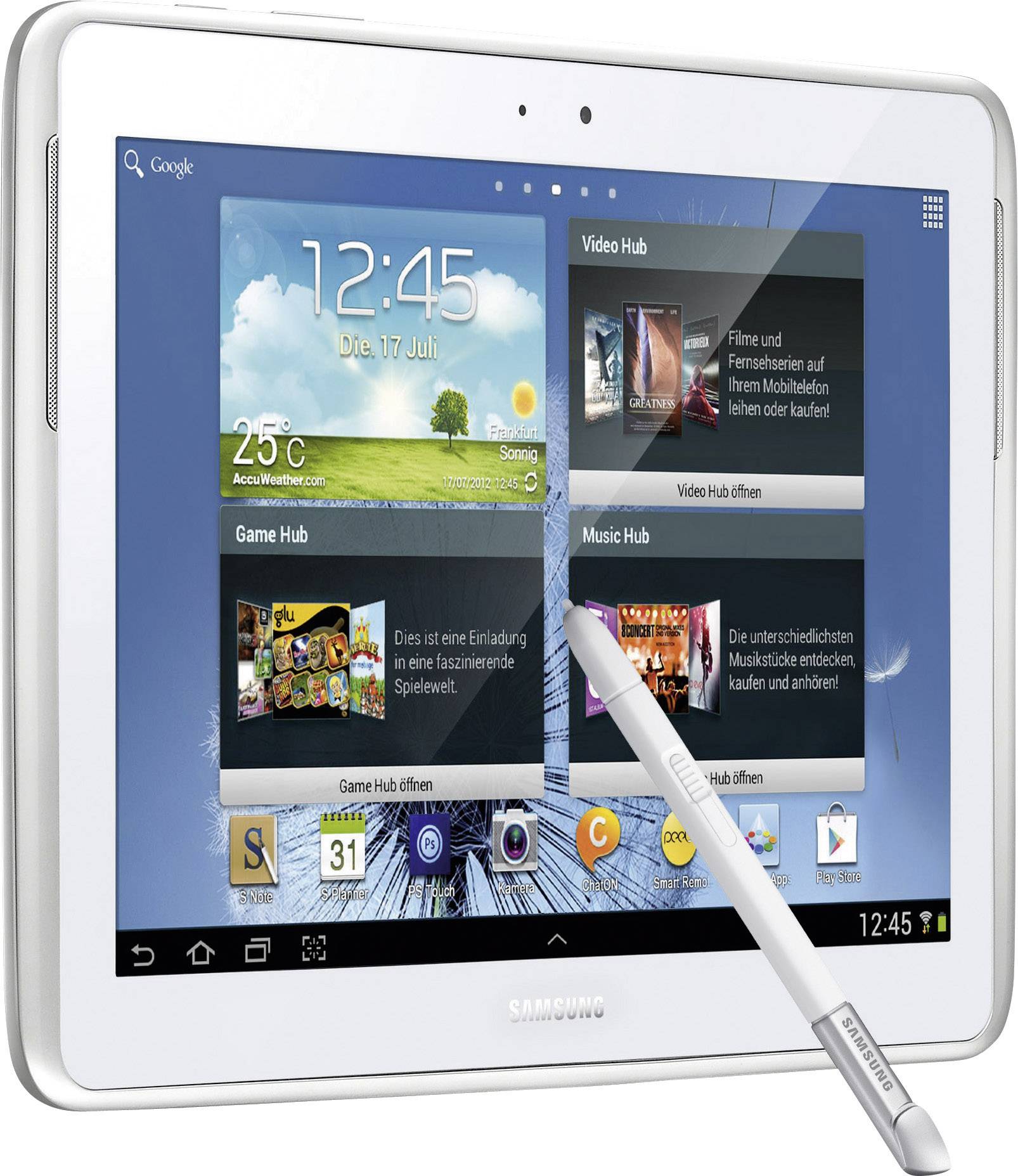 Samsung 16 GB Weiß 25.7 cm (10.1 Zoll) Android™ 4.0