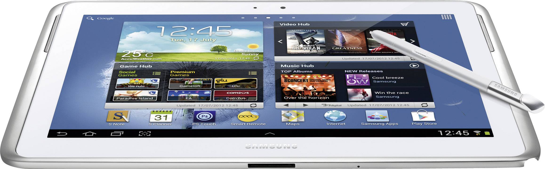 Samsung 16 GB Weiß 25.7 cm (10.1 Zoll) Android™ 4.0