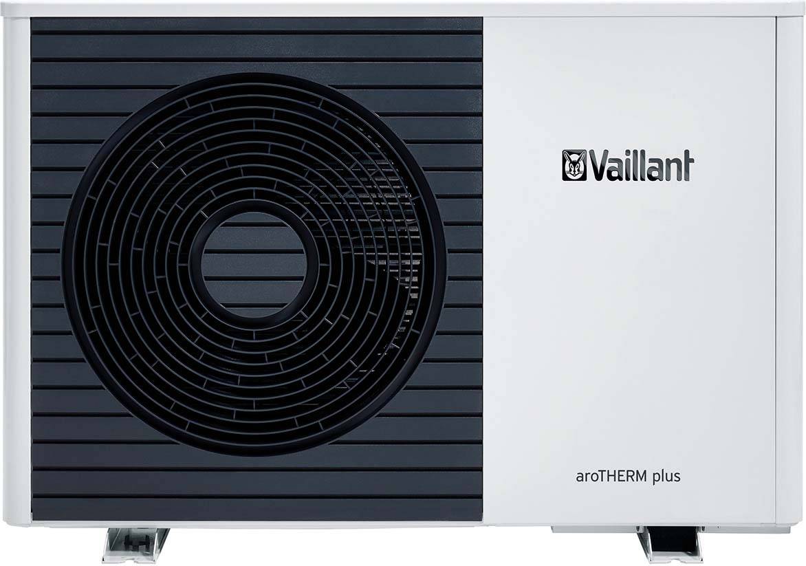 Vaillant Luft-Wasser-Wärmepumpe aroTHERM plus VWL 75/6 A S2, 4,6kW bei A7/W35, R290, 230V