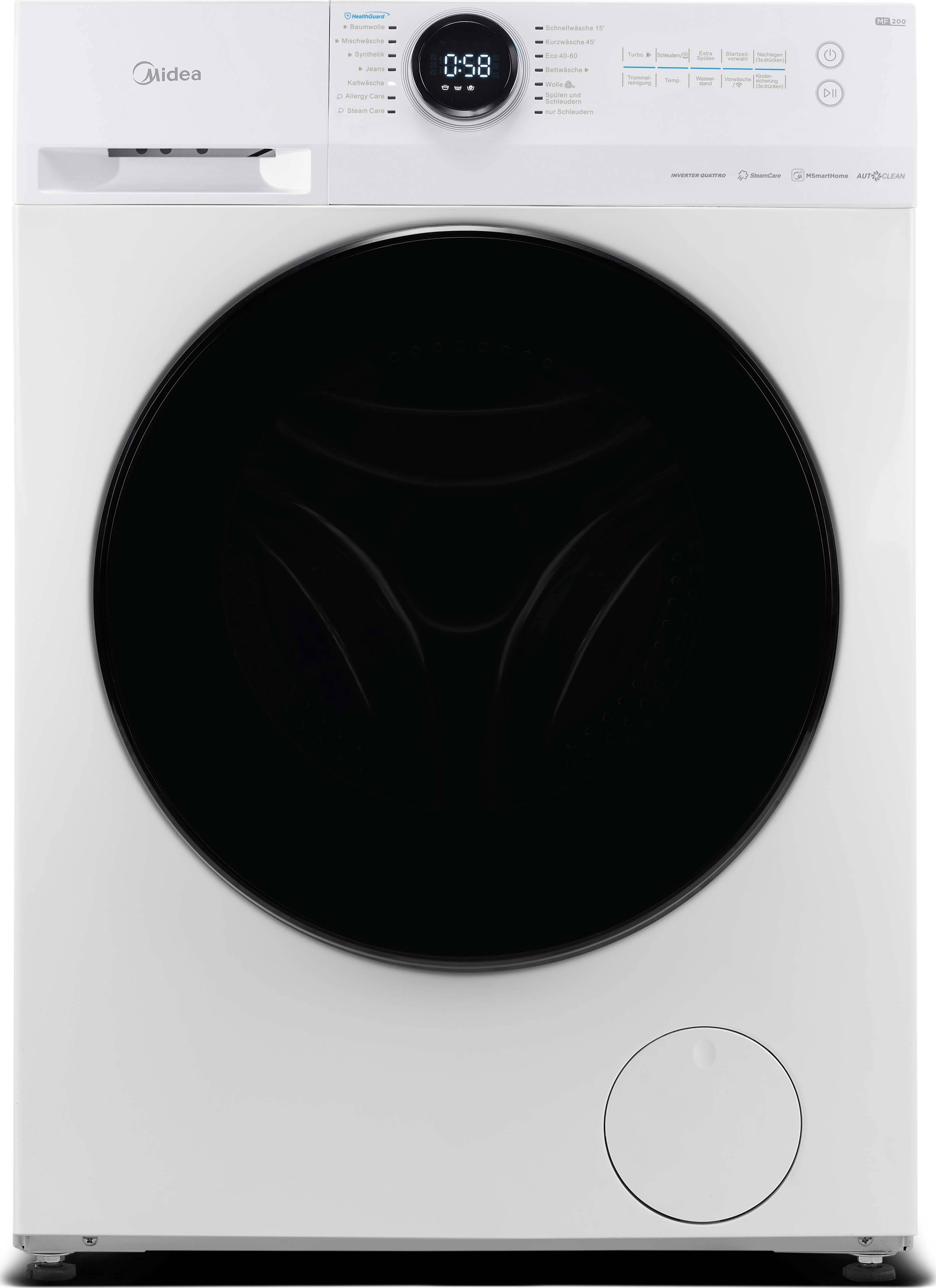 Midea Europe Waschautomat WLAN-fähig,IOT,Lunar MF200W90WB-14A