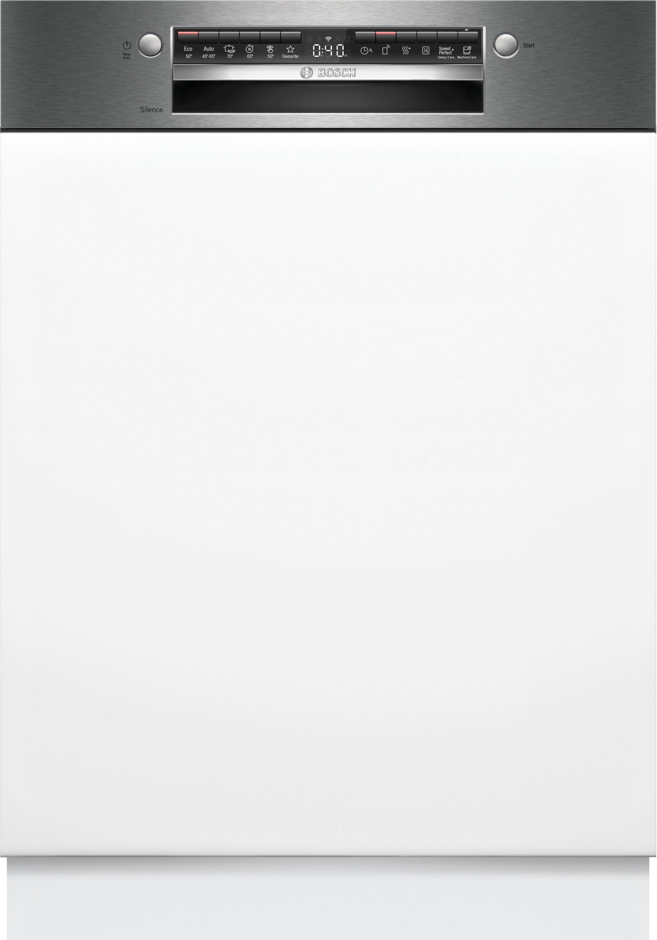 Bosch Serie 4 SMI4HTS00E Opvaskemaskine Klasse D Delvist indbygget 46dB