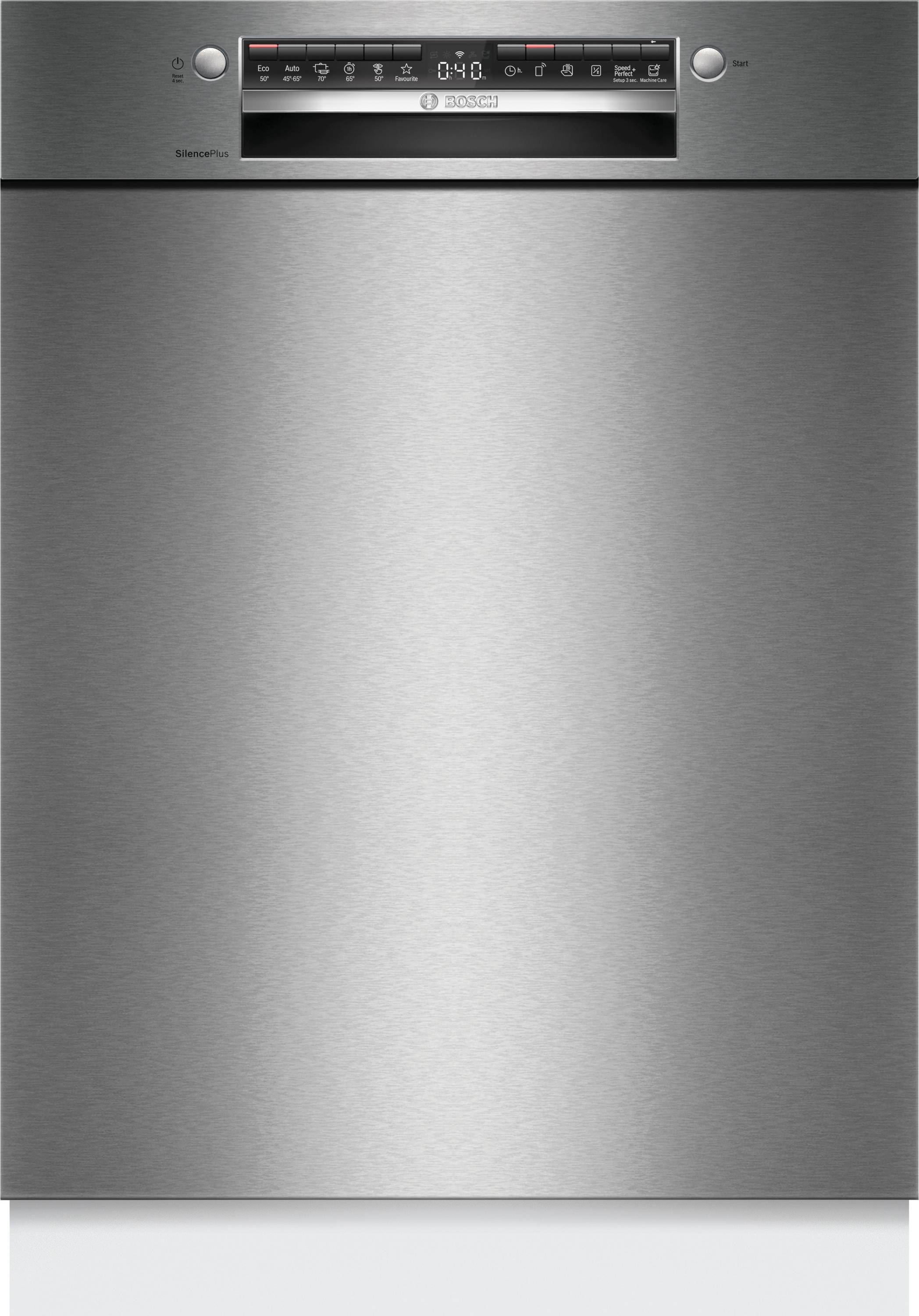 Bosch Serie 4 SMU4EAS23E - Unterbau - Standardgröße (60 cm) - Edelstahl - 13 Maßgedecke - B - 40 dB